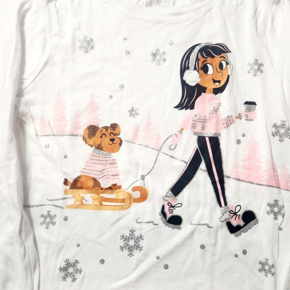 Girl's long sleeves 2 pc bundle size: 7/8 - Picture 3 of 11